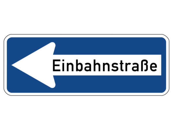 Verkehrszeichen 220 10 Einbahnstraße Links Radfahrausbildung Grundschule Parcours
